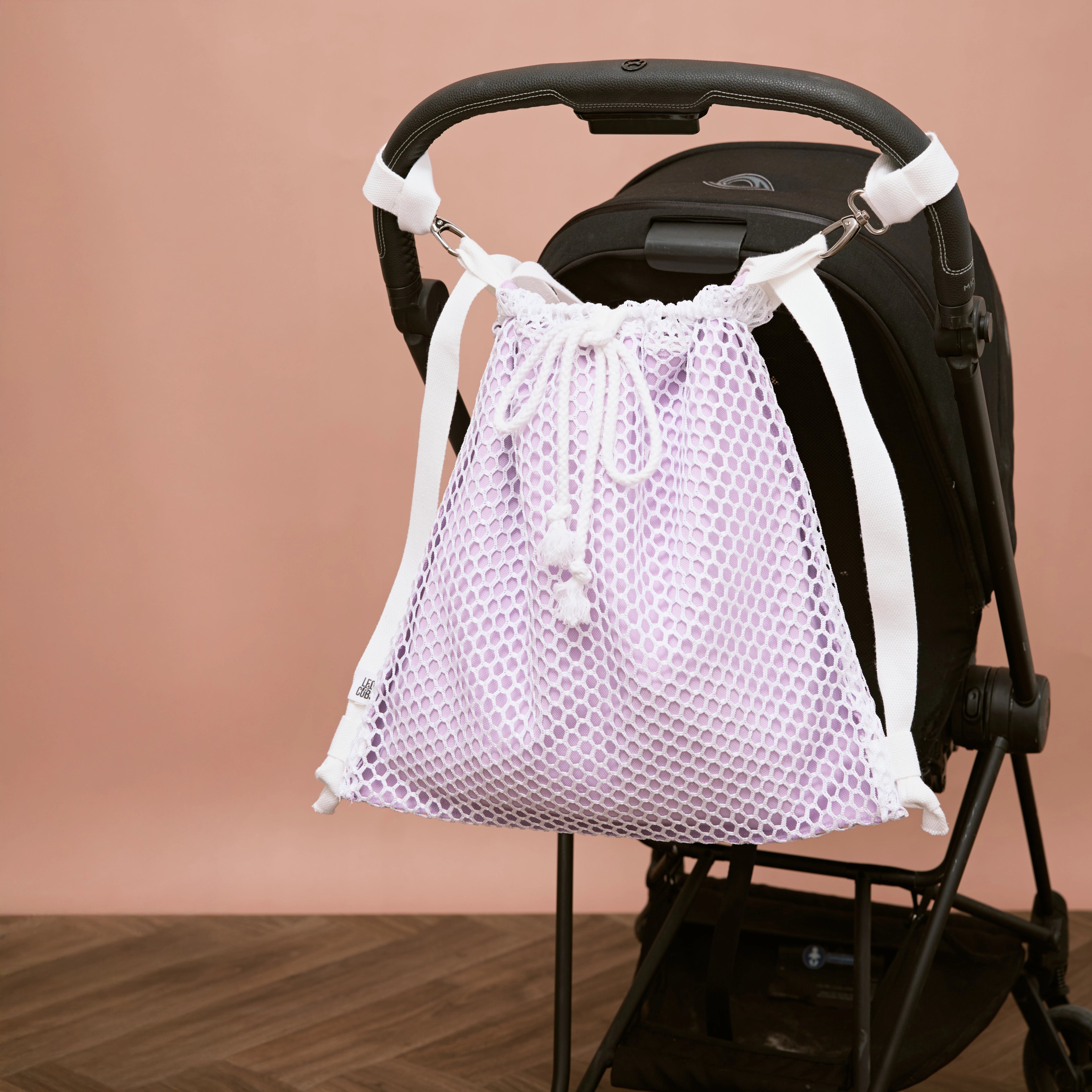 VÉRA Lilac Mesh bag
