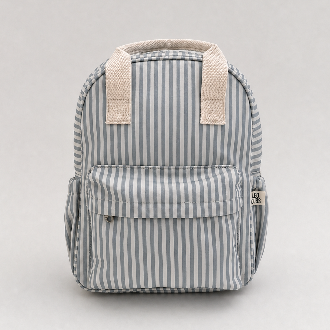 Blue stripes | תיק גן פסים כחול