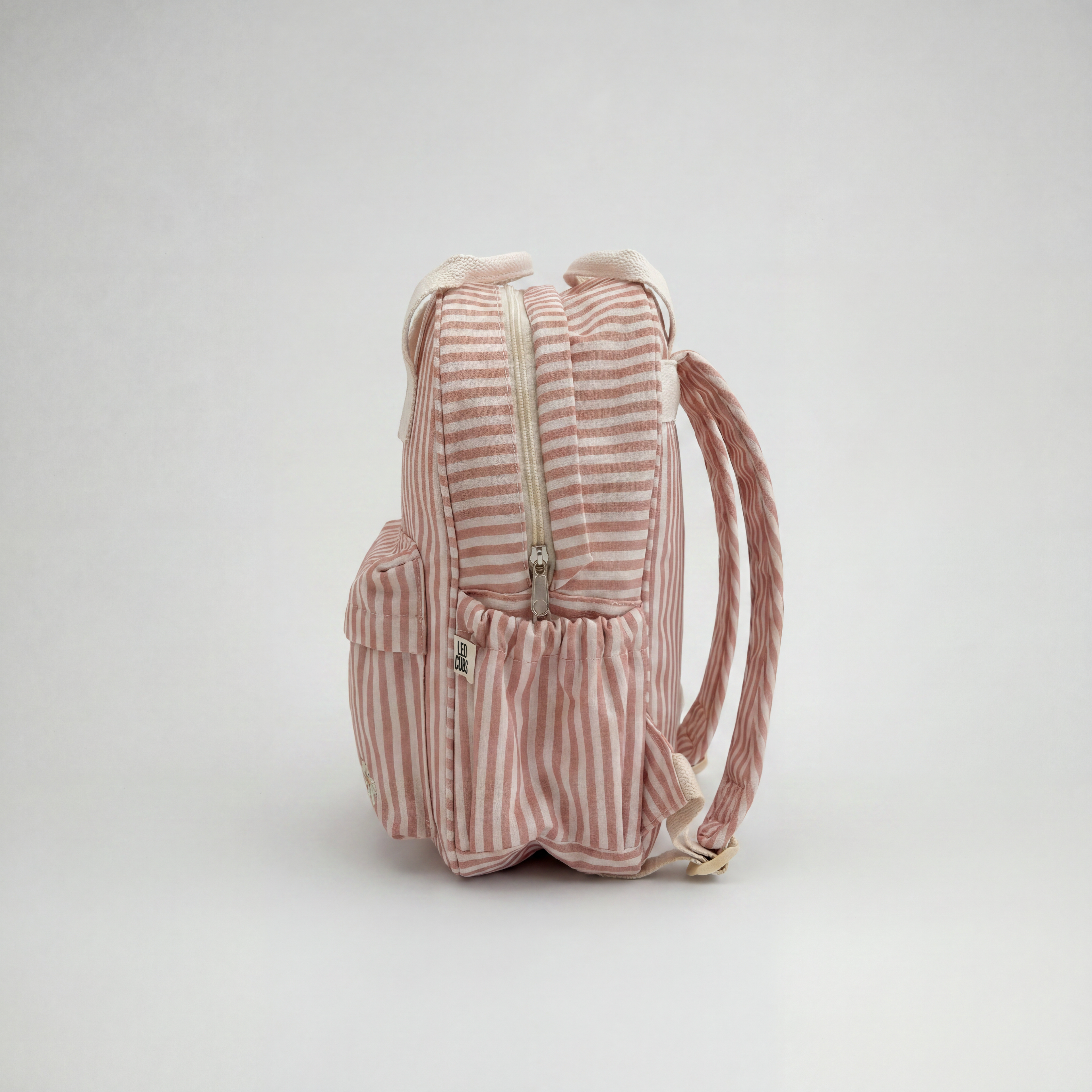 Pink stripes | תיק גן פסים ורוד