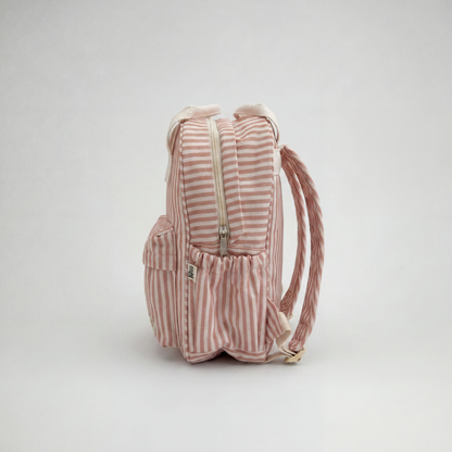 Pink stripes | תיק גן פסים ורוד