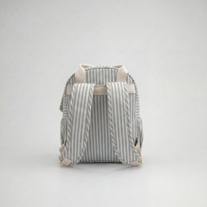 Blue stripes | תיק גן פסים כחול