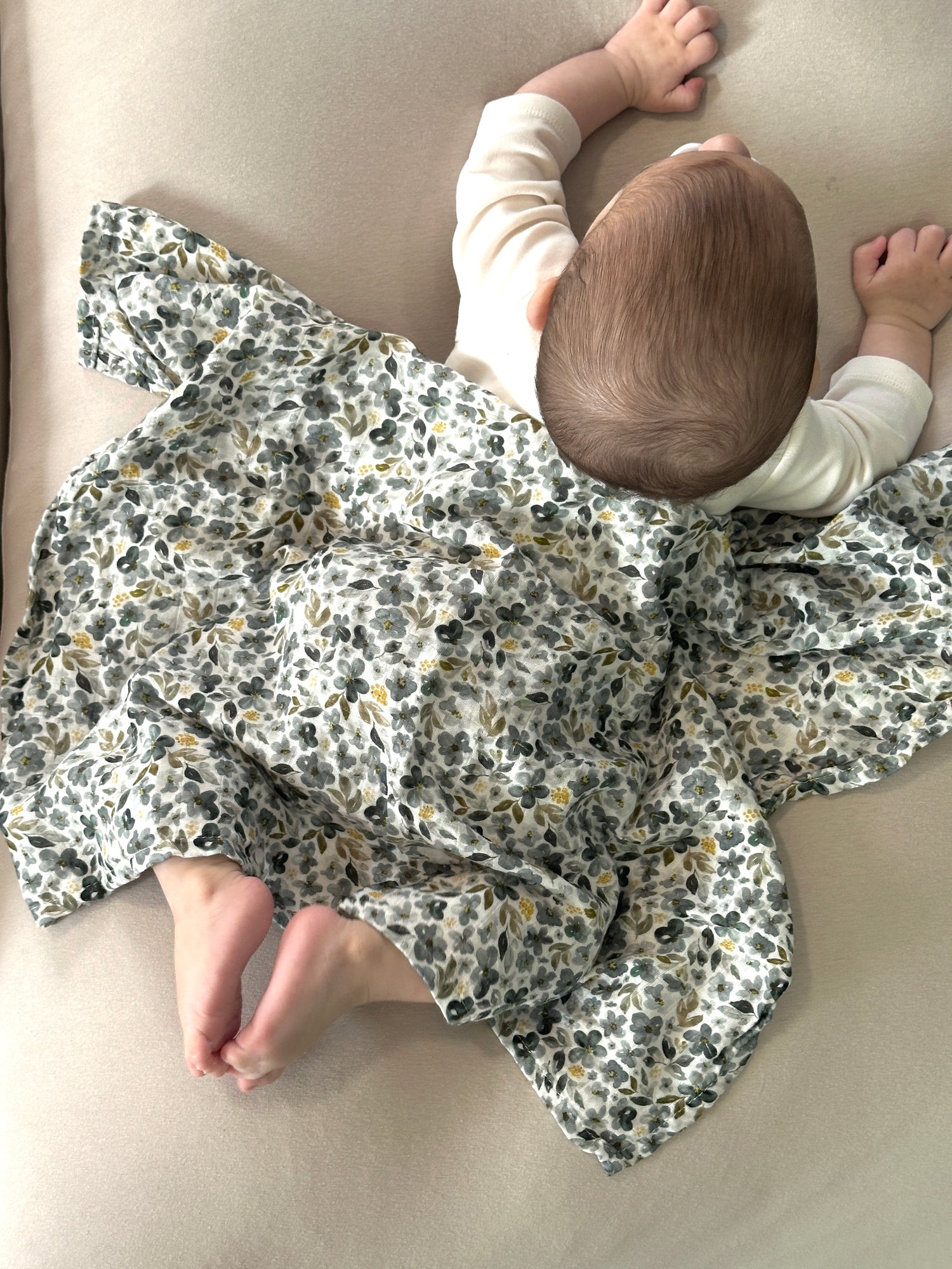 Leah Muslin + Nalla Muslin מארז כפול 4 חיתולי במבוק
