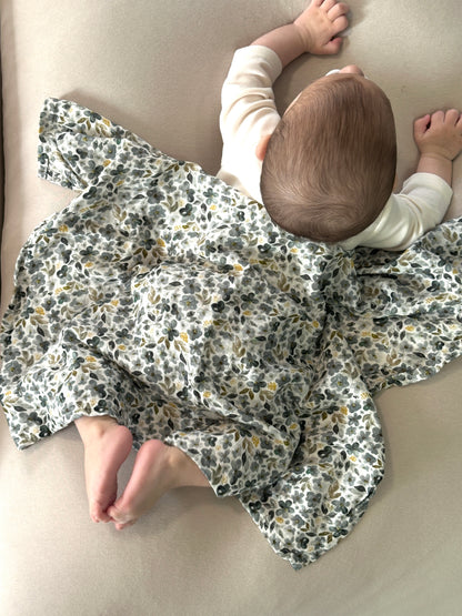 Leah Muslin + Nalla Muslin מארז כפול 4 חיתולי במבוק