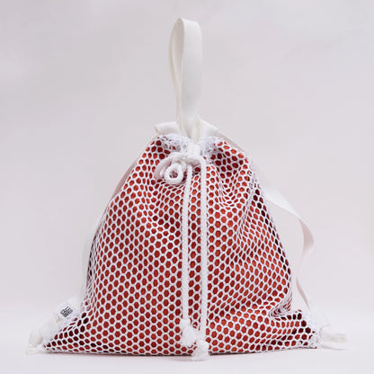VÉRA Terracotta Mesh bag